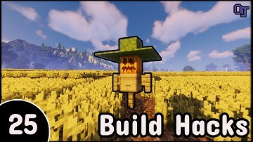 25 Simple minecraft 1.18 build hacks!