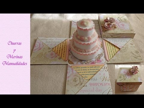 Wedding Exploding Box - Explosion Box Boda