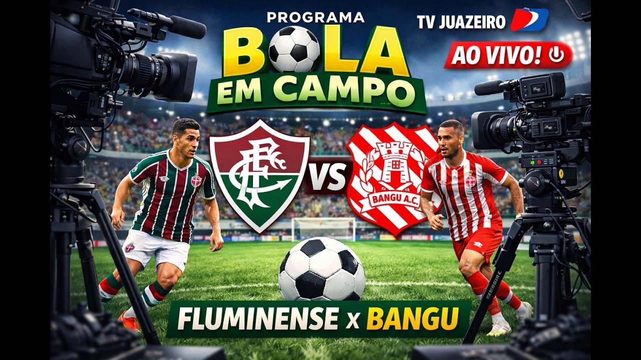 FLUMINENSE X BANGU AO VIVO DIRETO DO MARACANÃ - QUARTAS DE FINAL DO ...