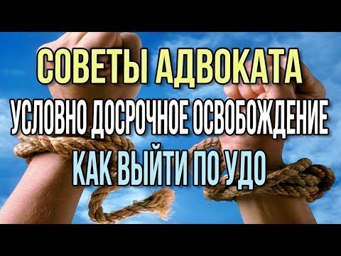 Условно-досрочное освобождение. Ч. 1 Как выйти по УДО. Советы уголовного адвоката.