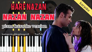 Bo man azashqet Harf Nazan  | KARAOKE • TEKST • ENGLISH LYRICS • PIANO VERSION • REMIX | kambarovoff
