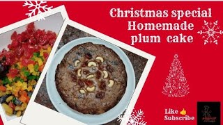 Christmas special plum cake ? cakerecipe christmasspecial homemadecake