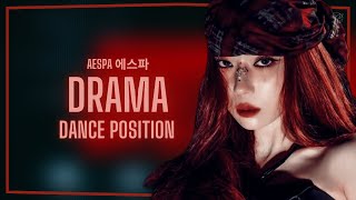 aespa [에스파] 'Drama' - Dance Position | Ep. 14