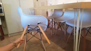 ELERANBE Eames Eiffel Dining Chairs Review by Unicorn Momma