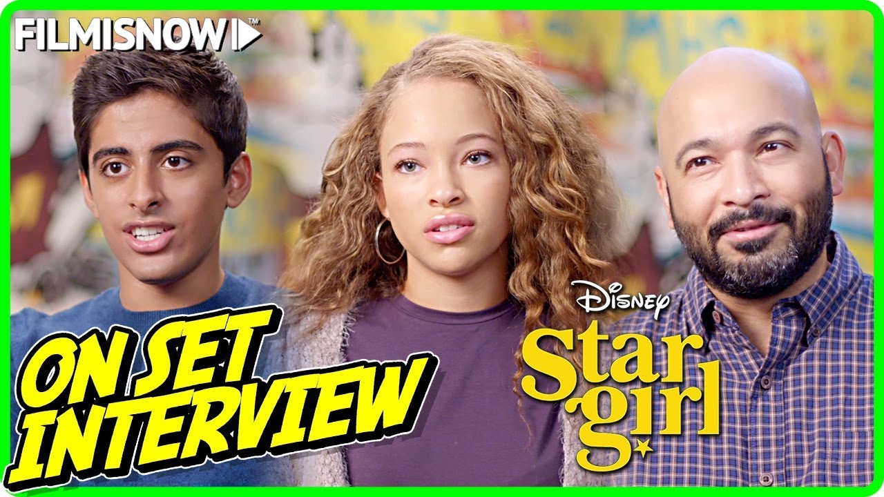 STARGIRL | Karan Brar, Shelby Simmons & Maximiliano Hernández On-set Interview