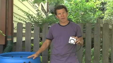 How to Install a Rain Barrel Garden Part 2