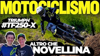 Test Triumph TF 250-X, la prova della prima cross di Hinkley assieme a Carmichael