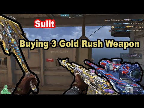 CFPH: Buying 3 New Gold Rush Weapon (Ganda!) | CFPH NEW UPDATE JAN 26,2021 - RhodosG3rund