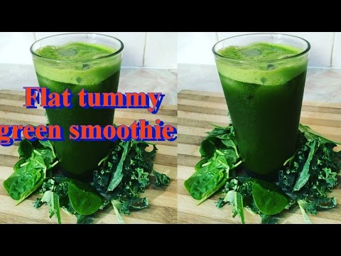 flat-tummy-green-smoothie-(-lose-belly-fat-in-a-week-)-|-recipes-by-chef-ricardo