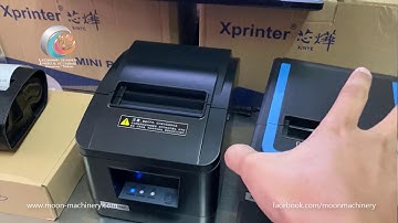 Xprinter XP N160i, V320M and QS8003 print test at the same time