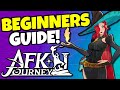 Beginners guide afk journey
