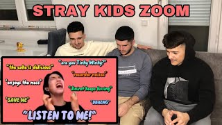 FNF Reacts to SKZOOM LIVE Was Just Han and 7 Unruly Kids | STRAY KIDS REACTION