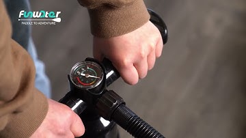 How to Inflate& Deflate your FunWater Paddle Board Tutorial 101