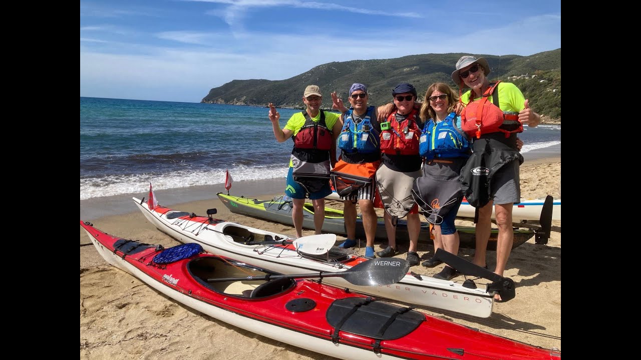 Insel ELBA Umrundung im See Kajak 2024