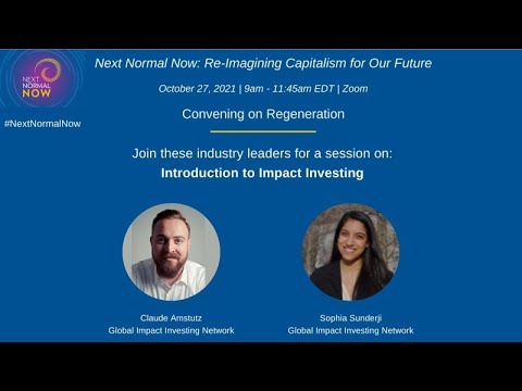 Introduction to Impact Investing | Regeneration