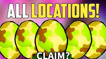 ALL SCAVENGER HUNT EVENT EGG LOCATION in PET SIMULATOR X | Safari Egg Hunt ROBLOX