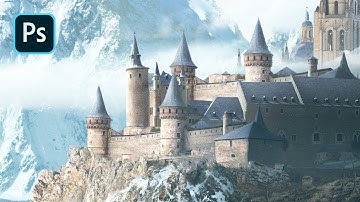 How to Create an EPIC Fantasy Castle in Photoshop