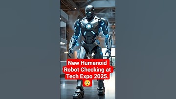 New Humanoid Robot Checking at Tech Expo 2025.😳 #humanoidrobot #tech #robotics #future #shorts