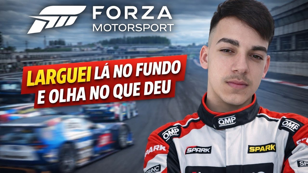 Forza Motorsport disputa com um bobo até a última volta 