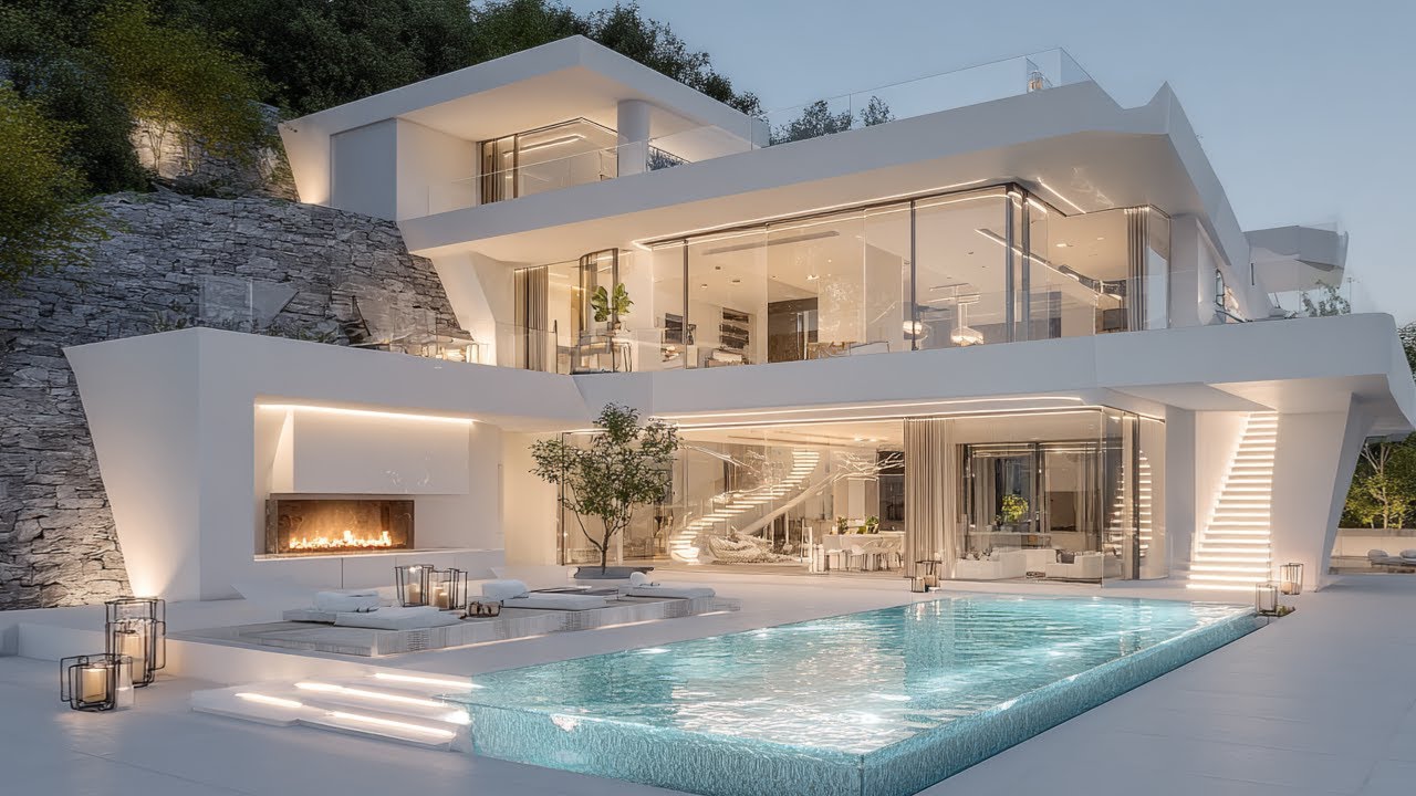 Breathtaking Luxurious Modern Contemporary House Design with Jaw dropping Aesthetics.