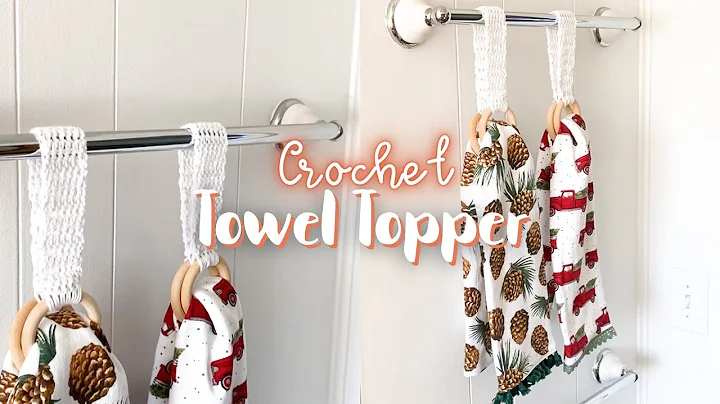 Create a Stylish Crochet Towel Topper