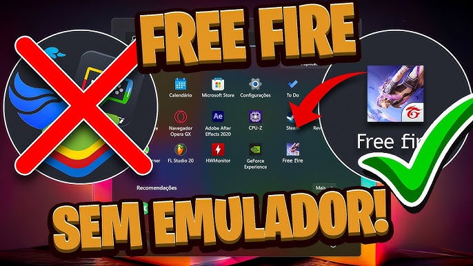 Incrivel! Jogando Free Fire no navegador com mapeamento e junto com mobiles  