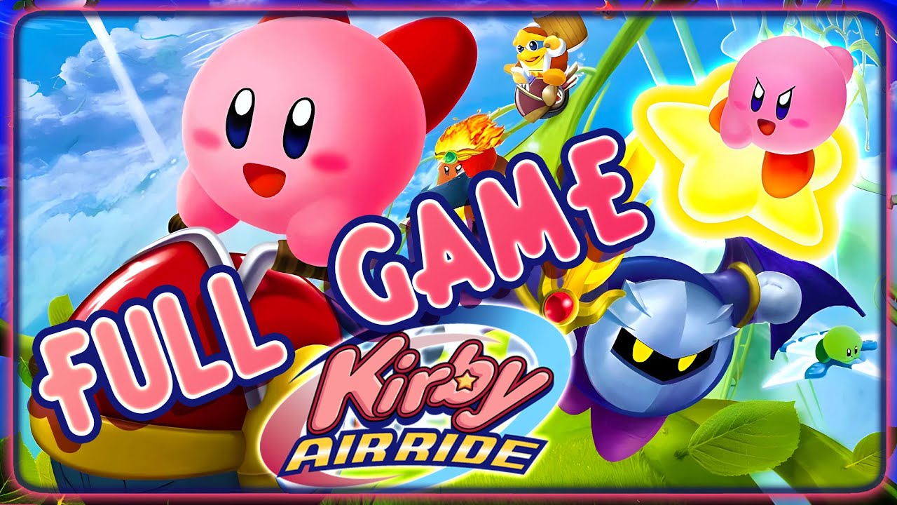 Kirby Air Ride FULL GAME Walkthrough Longplay (Gamecube) 4K - YouTube