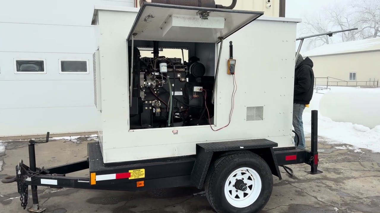 40 kw Lynx / Perkins Diesel Generator SN E08PD0530 Video 1 - Abraham Generator Sales Co.