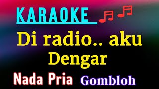 Kugadaikan Cintaku di Radio Karaoke  Gombloh  Nada Pria fis  Do