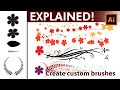 How to create your own brushes in Adobe Illustrator