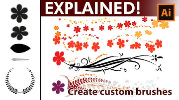 How to create your own brushes in Adobe Illustrator