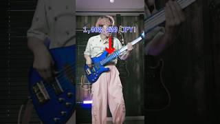 100万円のフルアルミボディベースで軽やかに弾いてみた! #ぴんはげ #pinkhage #ベース #bassplayer #エフェクター #フィルターベース