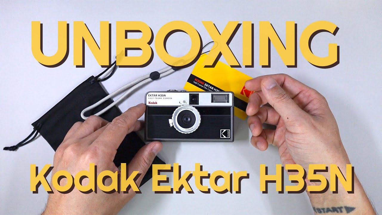 KODAK EKTAR H35 Half Frame Film 35mm Reusable Camera with Flash Open Box