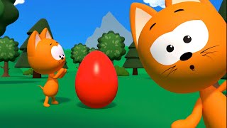 Game with a Surpise Egg - Kote Kitty Cartoons for Kids