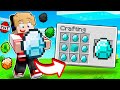 COMO FAZER O DIAMANTE GIGANTE SECRETO DO MINECRAFT !