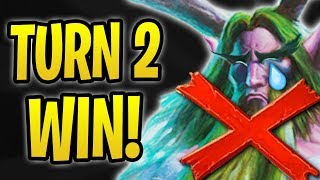 How to WIN on TURN 2! | Anti-Combo Warlock vs Druids | The Boomsday Project | Hearthstone