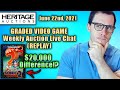This Market is VOLATILE! - Weekly WATA Video Game Auction Live Chat Recap!