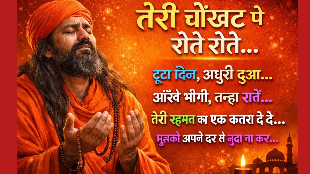 तेरी चौखट पे रोते रोतेTeri Chaukhat Pe Rote Rote | Sad Sufi Kalam