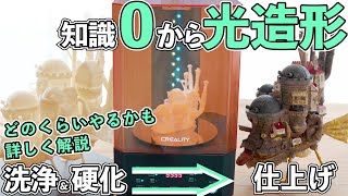 【基礎から解説】 光造形 後処理 / 洗浄 - 2次硬化 - コート 3Dプリント後にやることをすべて解説