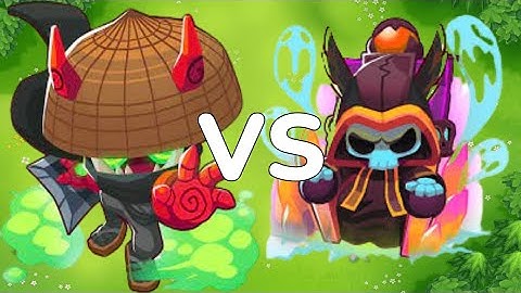 BTD6 Tier 5 Ninjas VS. Tier 5 Wizards