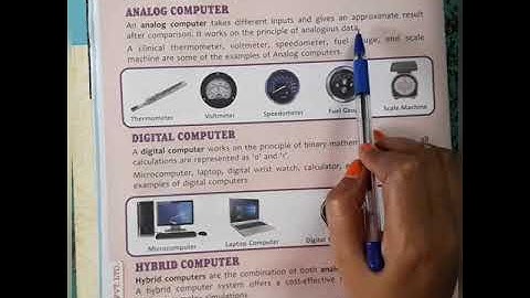 CLASS   4 COMPUTER      LESSON   1 (COMPUTER   ITS CLASSIFICATION) REVISION