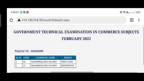 how to checking typewriting  result release 2022