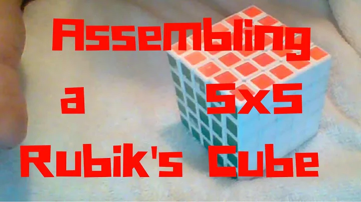 How to Assemble a 5x5 Rubik's Cube