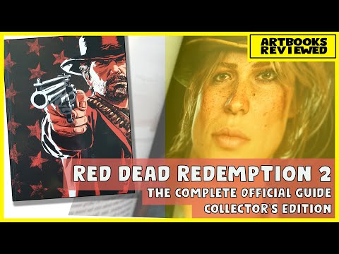 Red Dead Redemption 2 The game Guide Collector's Edition Book Flip YouTube