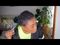 HOW I TRANSFORM & SLEEK MY THIN 4C EDGES| knotless braids curly ponytail| sleek hairstyle 2022
