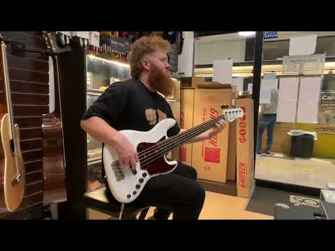 ¡Josh Ham probando el Alleva Coppolo LG5 BX Limited Edition White Frost!