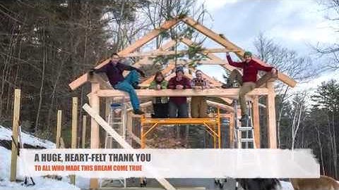 Sugar Shack Timber Frame Raising 2018