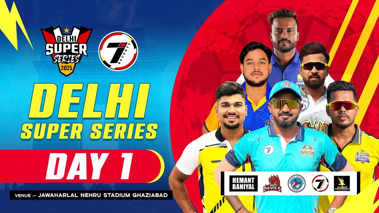 RECAP # DAY 1 I DELHI SUPER SERIES 2025