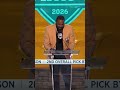 Calvin Johnson announced the Detroit Lions’ second-round selection in the 2026 NFL Draft 🤖