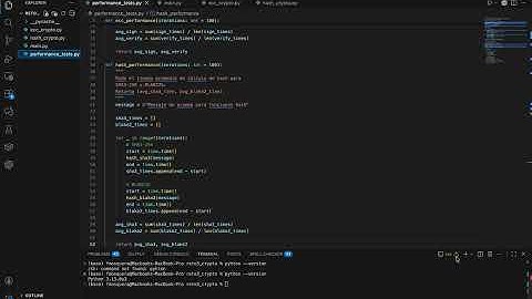 Implementación y Análisis de Criptografía Moderna en Python: ECC, SHA-3 y BLAKE2